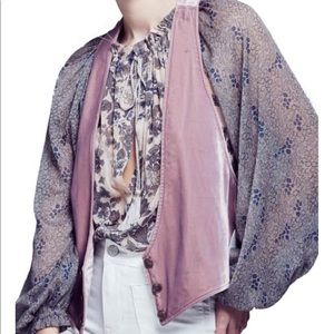 Free People Velvet Vibes Vest